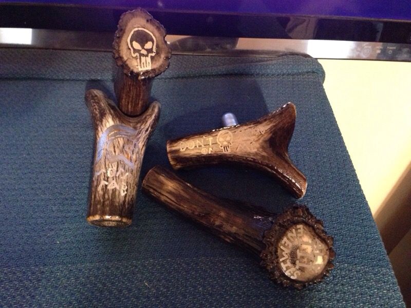 Handmade elk/deer antler gear shift knobs...