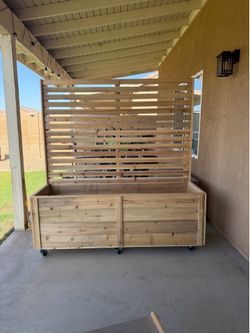 Cedar planter