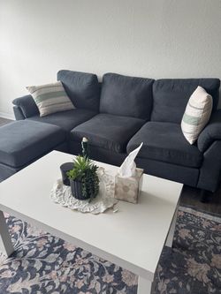 Dark Gray Sectional Couch