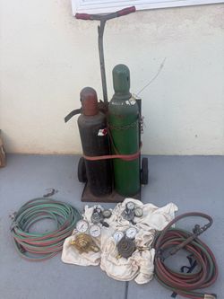 Complete welding Set Up