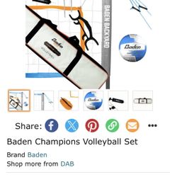 Brand New Baden Champions Volleyball Set