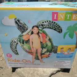 Ride On Sea Turtle Pool Float