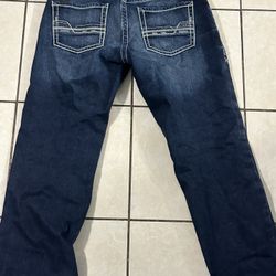 Ariat/wrangler/Rock Revival New And 1 Time Use Jeans 