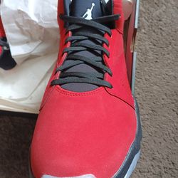 New Jordans Lift Offs Re And Black Rare Men's Size 10.5
