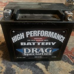 DRAG HIGH PERFORMANCE Motorcycle Battery 