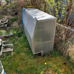 Aluminum Water Tank W 70"  H 43" d 24"