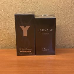 Authentic YSL + Dior Sauvage EDP 100ml Bundle