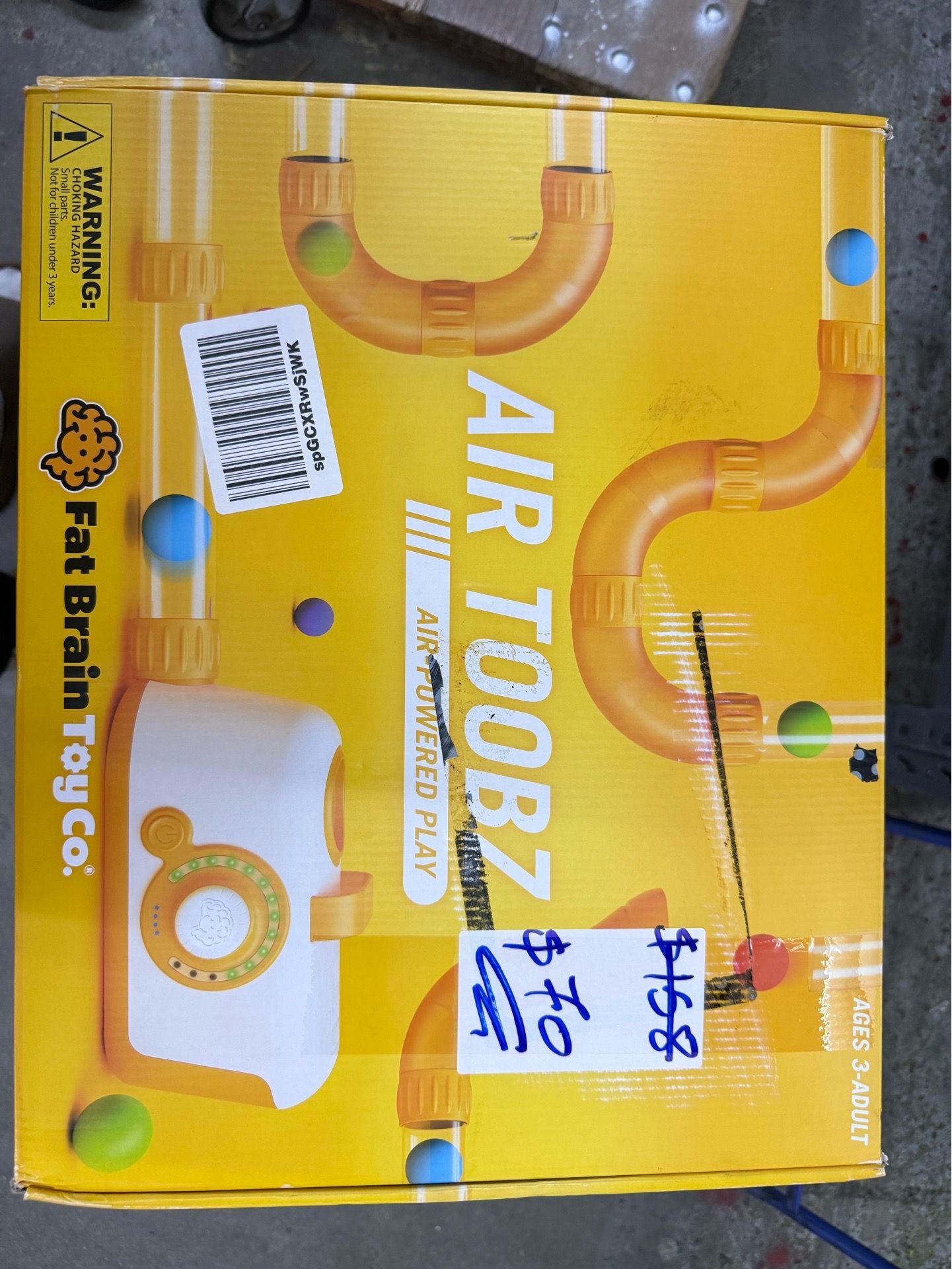 Fat Brain Toys The Original Air Toobz – Air-Powered STEM Building Toy