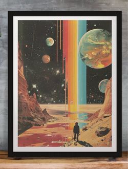 Retro art print
