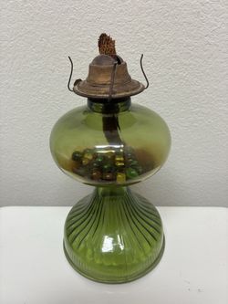 Vintage oil lamps