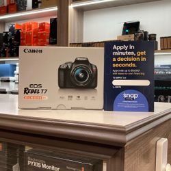 Canon EOS Rebel T7 Camera With 18-55mm Lens (Located In Downey, CA)