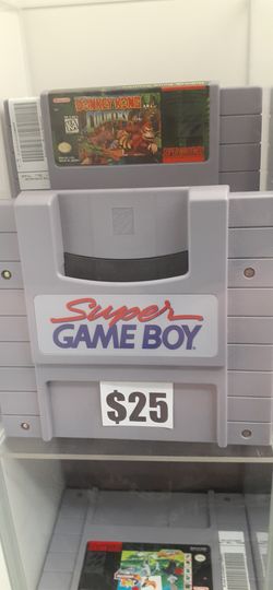 SUPER GAME BOY FOR SUPER NINTENDO TO PLAY ALL GAME BOY CARTRIDGES WORKS PERFECT LIKE NEW