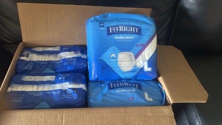 FitRight Super Underwear Large – 4 Packs