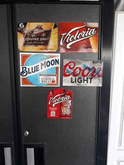 Beer Fridge magnets $10ea.