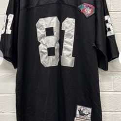Raiders 1994 Tim Brown 75th NFL Throwback Jersey