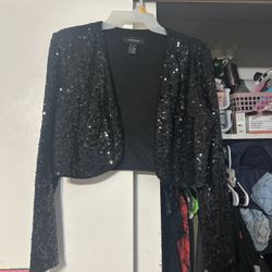 Sequin Bolero Jacket