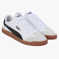 PUMA Forever Better Men's Club Casual Trainers Sneakers White 11