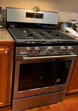 Maytag Stainless Steel Gas Range