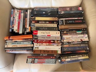 102 Lot of DVDs movies and shows