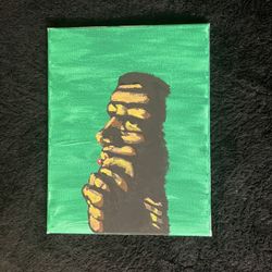 Acrylic Painting Called “Irritated”