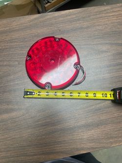 Round Red LED Trailer Tail Light