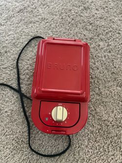 Bruno Red Electric Sandwich Maker