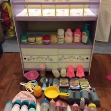 Vintage Doll Lot-Cabbage Patch Kids 1991 Changing Table-VintageToys Lot Thumbnail