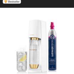SodaStream- Terra Gold NEW- carbonated water 
