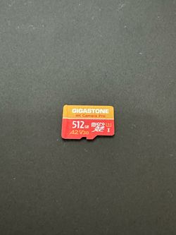 Gigastone 512GB microSDXC 4K Camera Pro