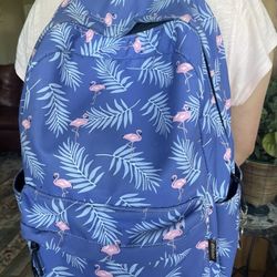 Girl’s Flamingo Backpack