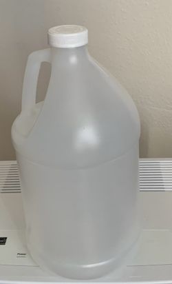 1 Gallon Plastic Jug with Cap