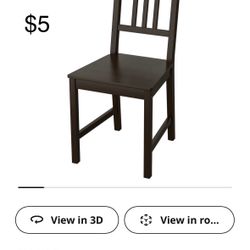 IKEA Chair And A Comfortable Chair 