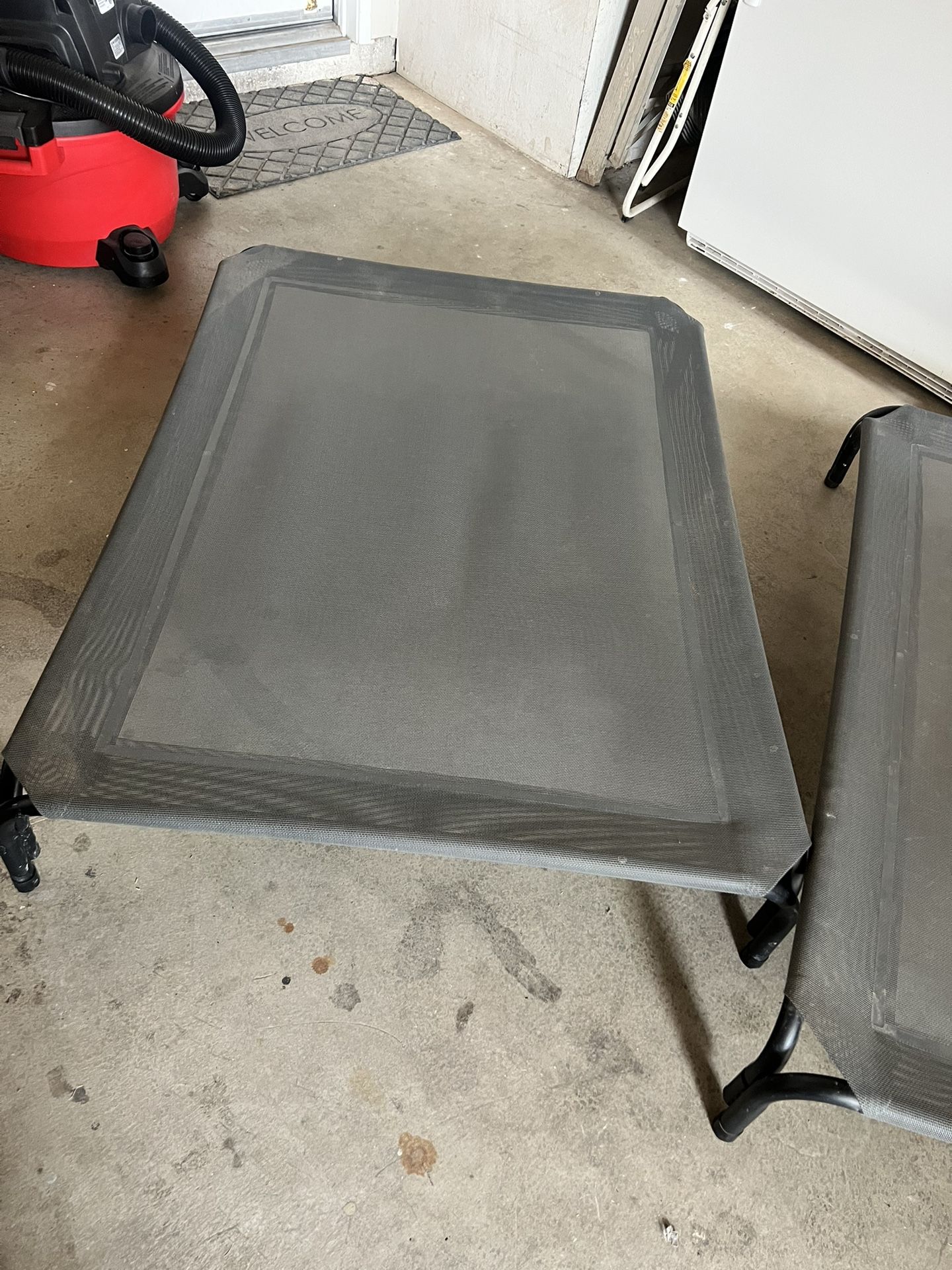 2 Large Elevated Cooling Dog Beds