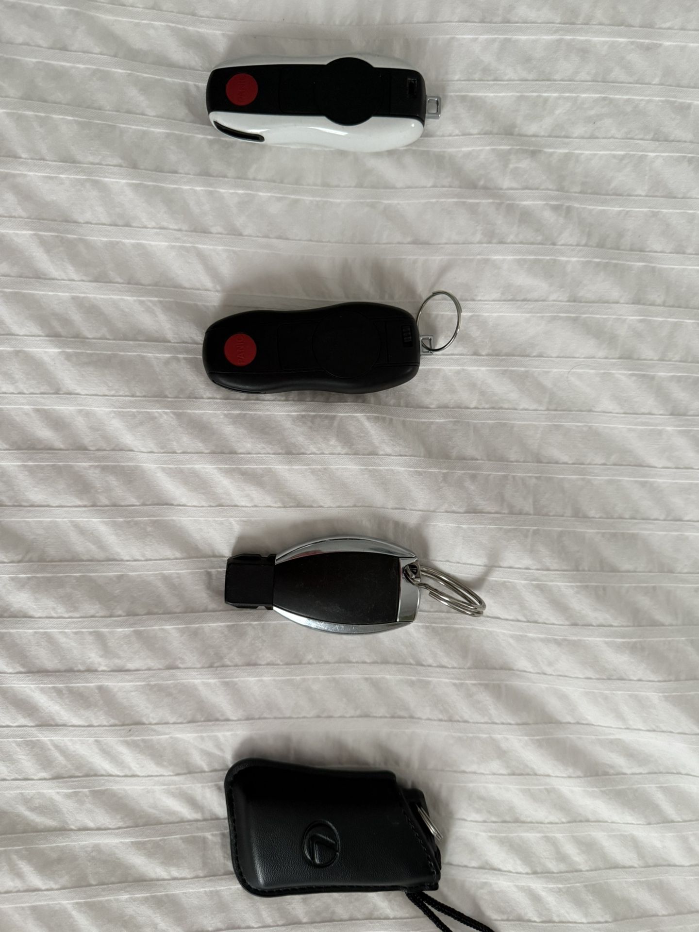 Porsche, Mercedes, Lexus Keys