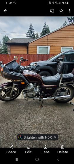1982 Honda Motorcycle