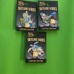 Hard Rock Pins 50th Year Celebration Limited Edition Skyline Series