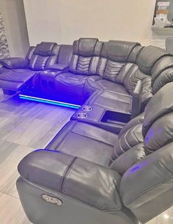 Sofa Seccional Reclinable 