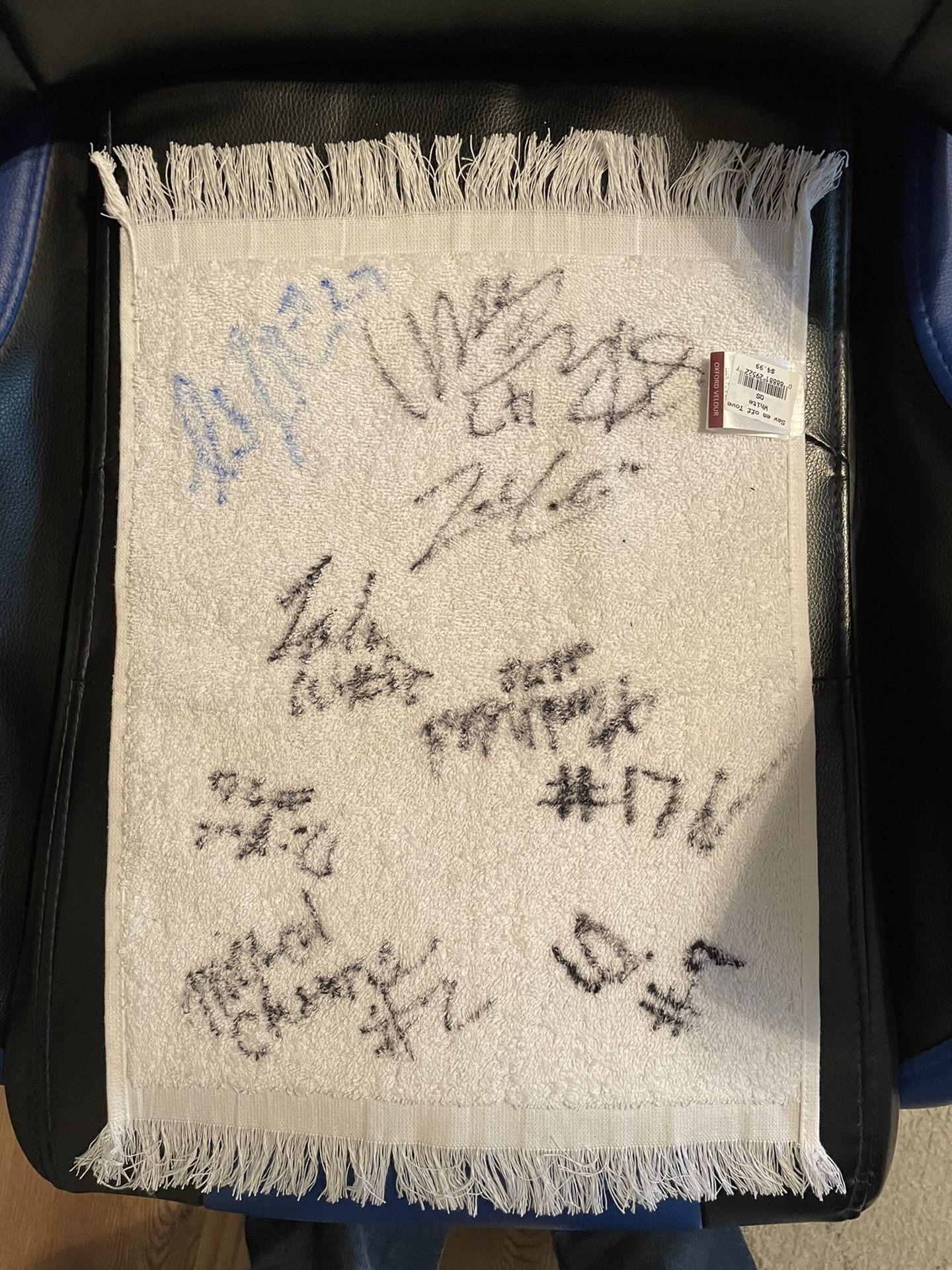 Signed Texas A&M 12th man towel