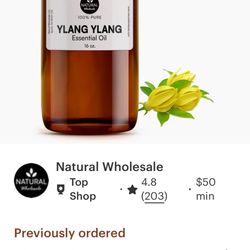 16oz Ylang Ylang Essential Oil - 100% Pure | Wholesale Bulk