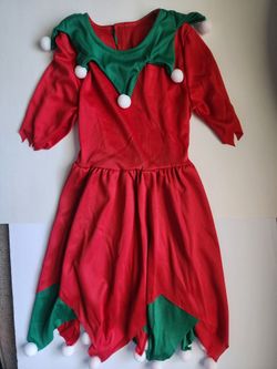 Elf on Shelf Party Dress Up Christmas Halloween Costume Complete Set 3-5 Years Old