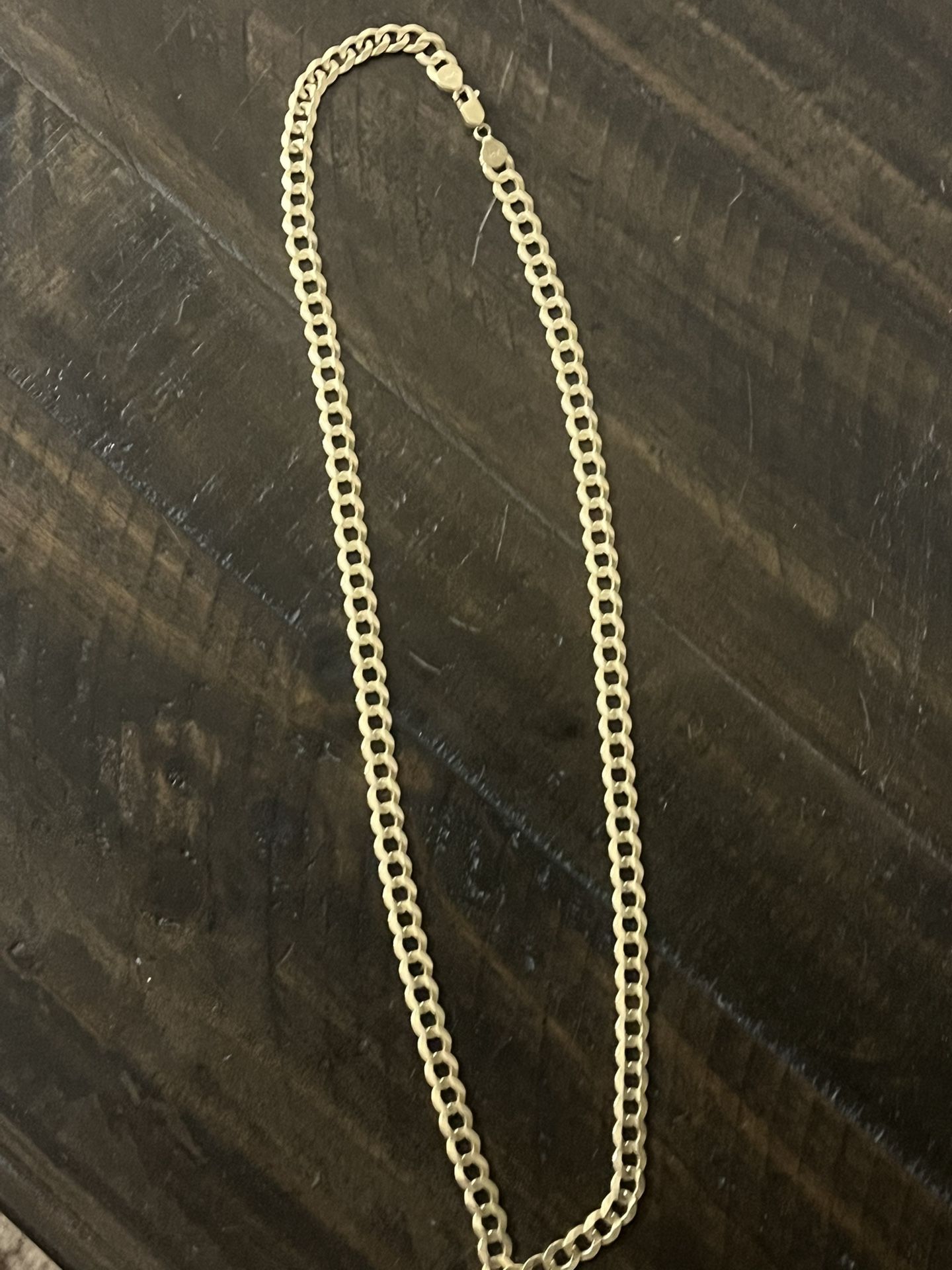 14k Gold Curblink Chain