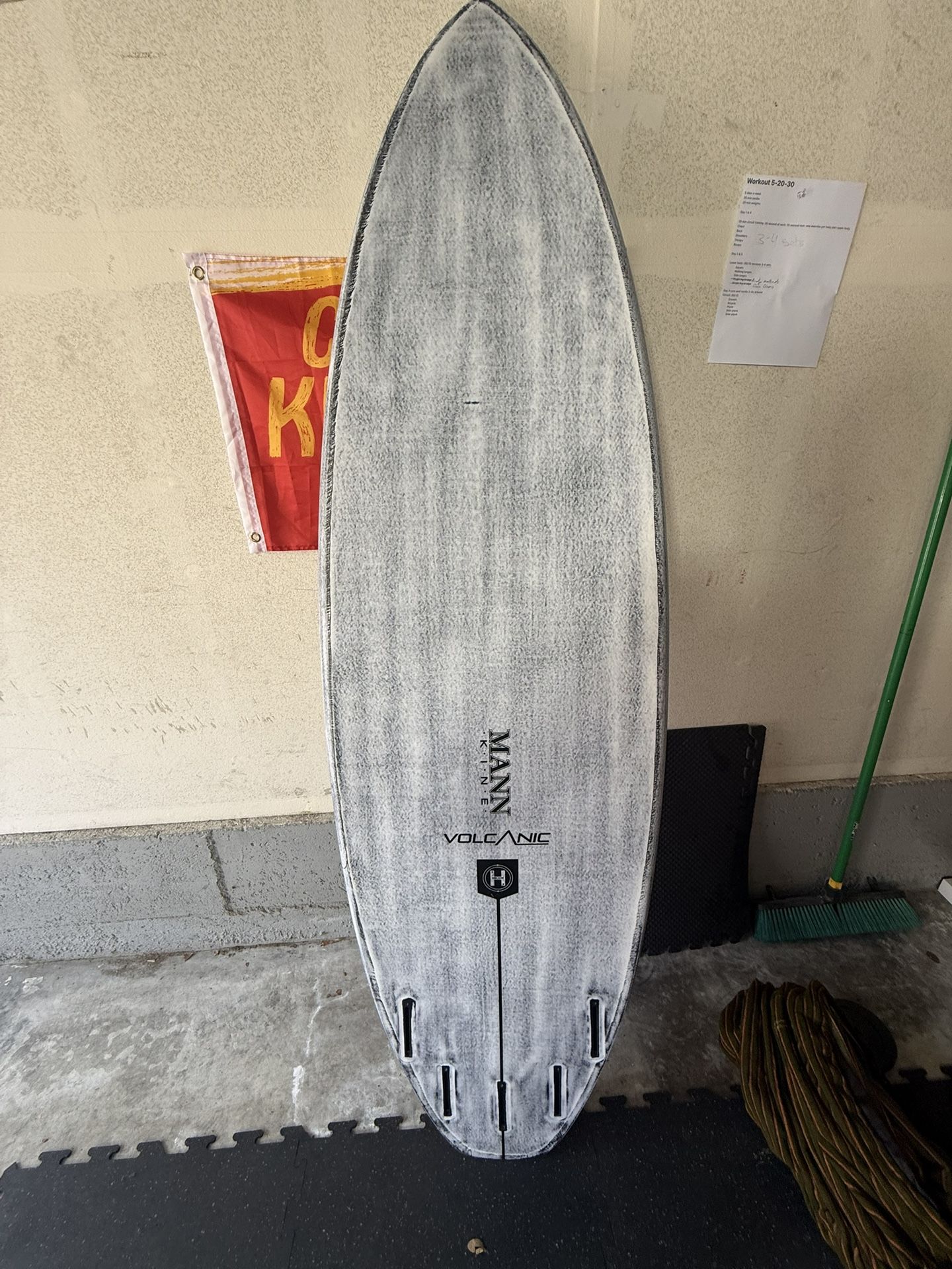 FireWire Dominator II MANKINE HELIUM VOLCANIC SURFBOARD