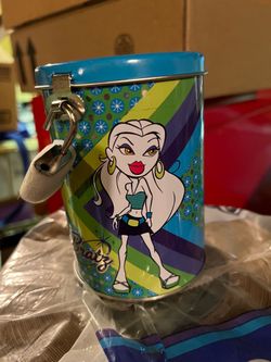 Bratz little metal storage can