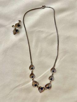 Vintage Van Dell Sterling Silver Jewelry Set