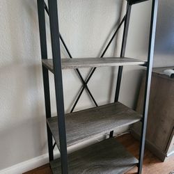 Rustic Ladder Shelf