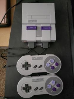 Snes Super Nintendo Classic Edition 