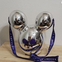 Disney 100 Years Of Wonder Silver Popcorn Bucket