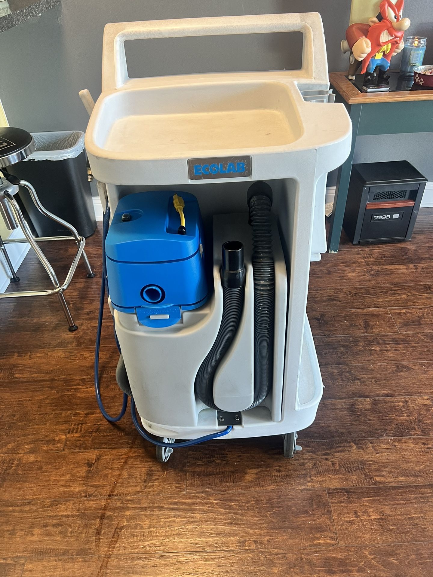 ECOLAB CLEANING CADDY AQTC-PMP USED