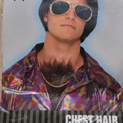 Brown Chest Hair Costume