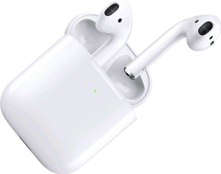 Apple AirPods True Wireless Bluetooth Headphones (2ndGeneration) with Wireless Charging Case. Brand New And Sealed + Receipt
